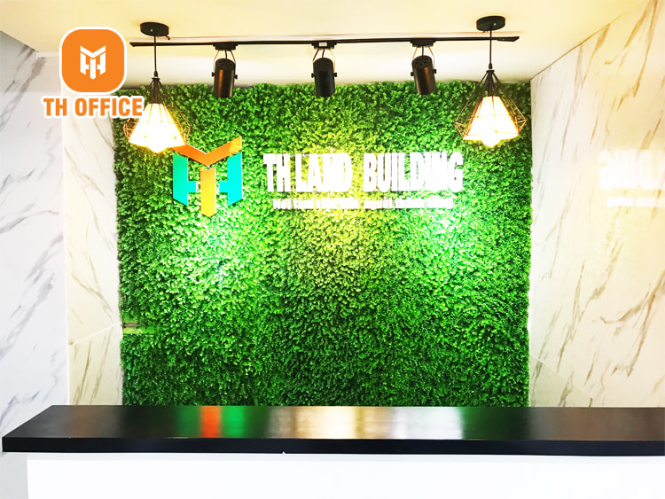 Khu vực lễ tân của tòa nhà TH LAND BUILDING - 201 Bà Triệu